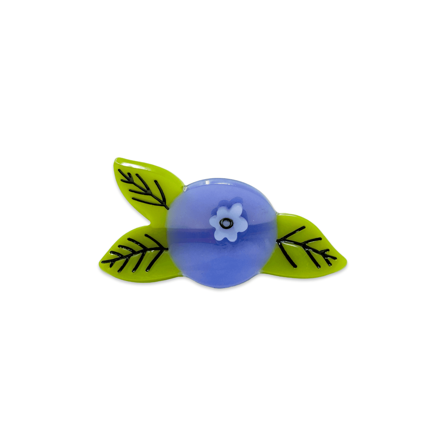 Mini Blueberry Hair Claw Clip
