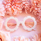 Adult Flower Sunglasses : Pink