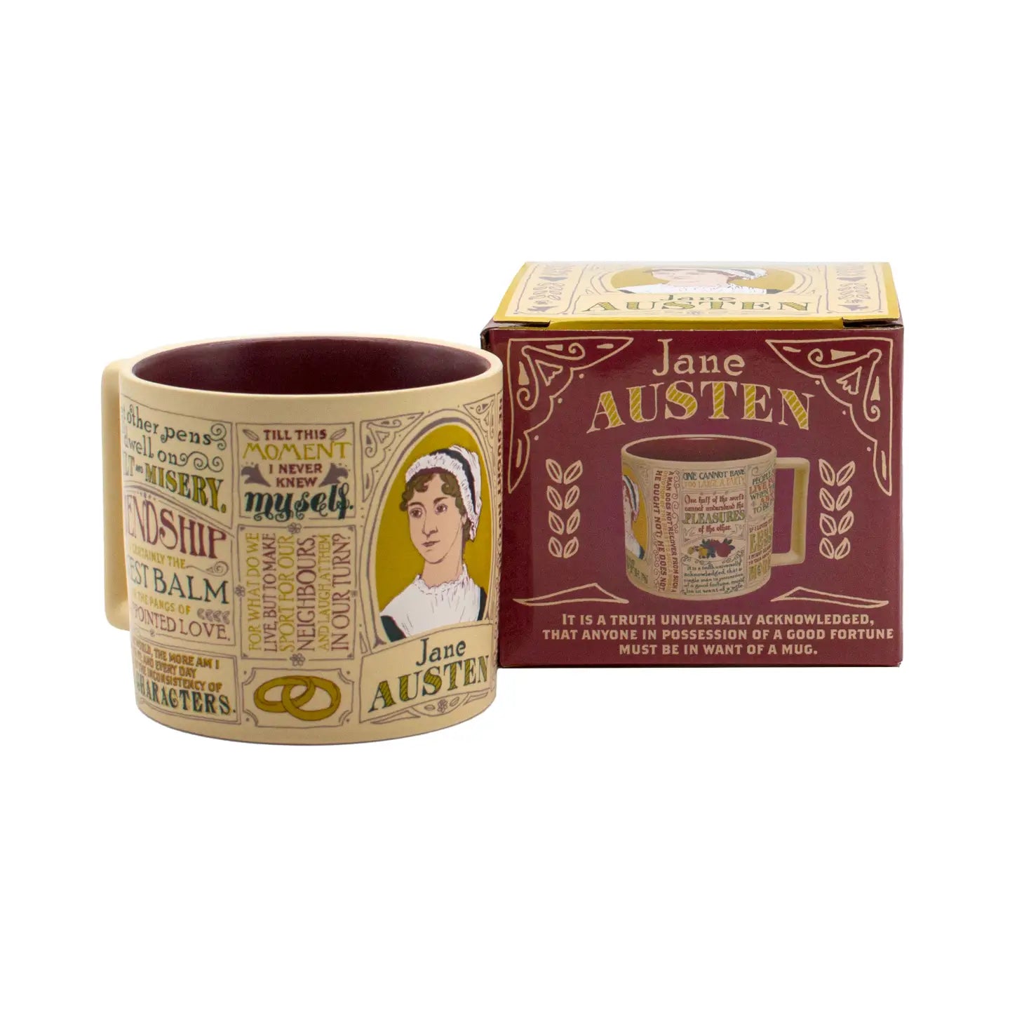 Jane Austen Quotes Coffee Mug