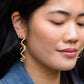 Alma Hoop Earrings- 18K Gold Plated