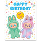 Labubu Big Energy Birthday Card