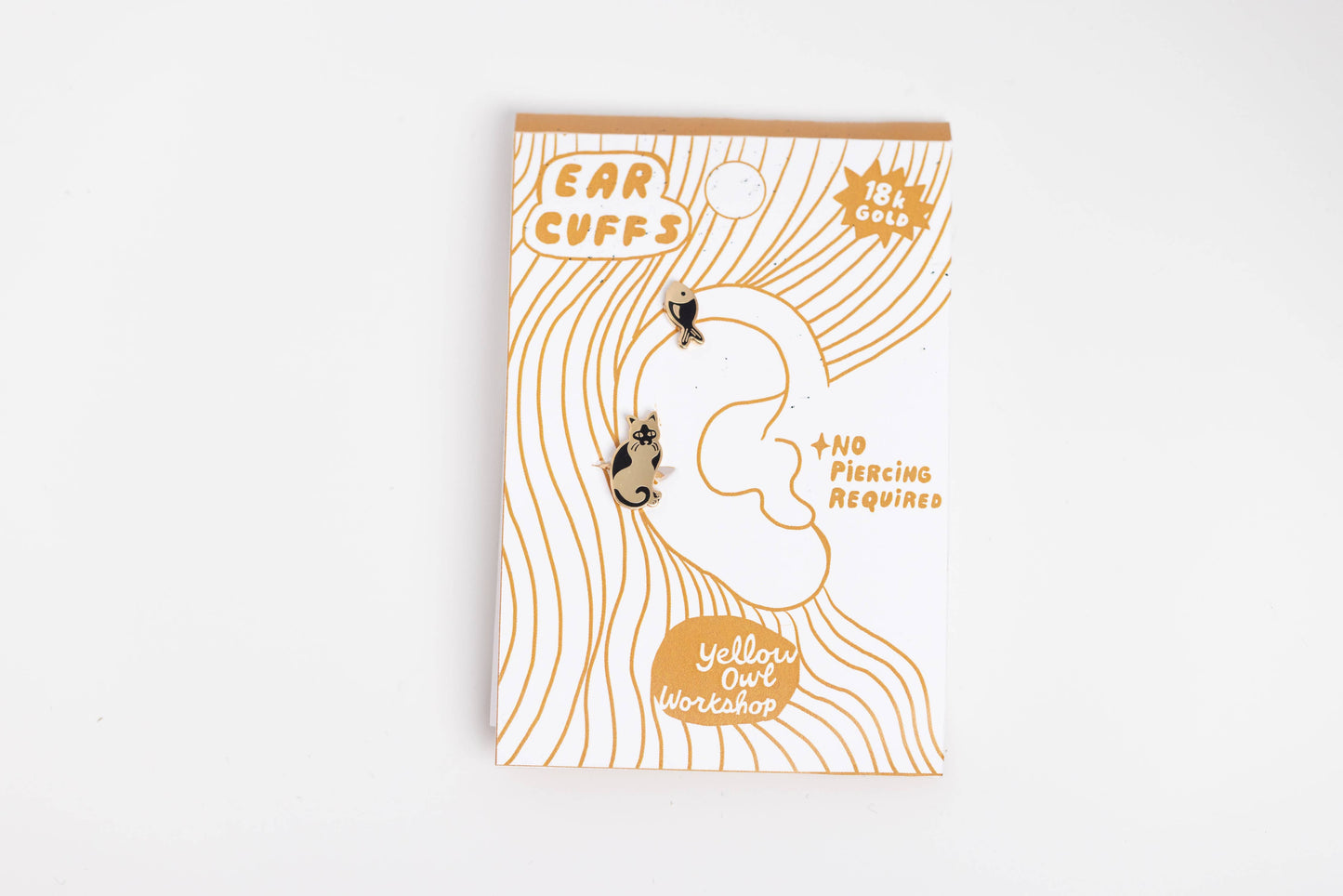 Cat & Fish Ear Cuffs