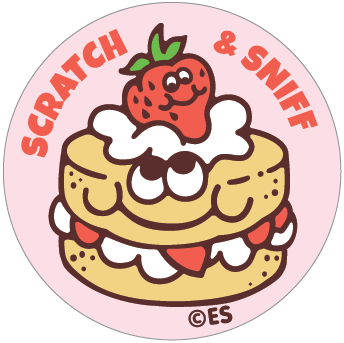 Strawberry Shortcake Scratch & Sniff Stickers