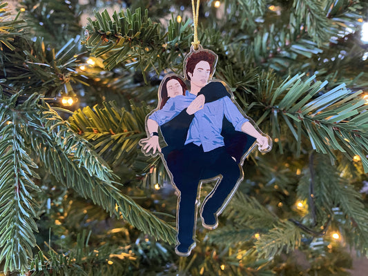 Hold on Tight, Spider Monkey Twilight Ornament