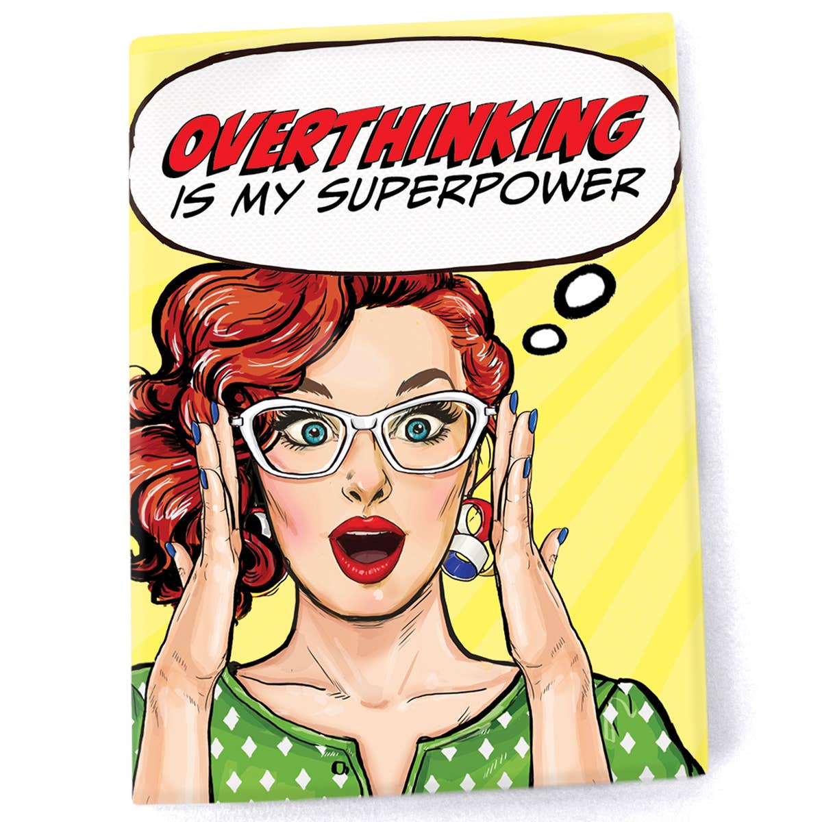 Overthinking Is My Superpower! Magnet