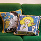 Babycham Cushion Cover - Art Nouveau