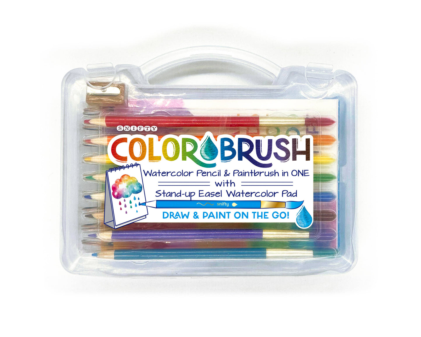 COLORBRUSH ON THE GO - watercolor 
pencil/paintbrush kit