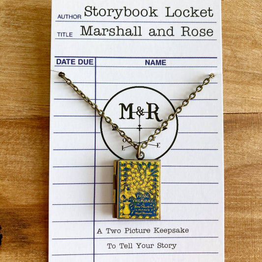 Pride and Prejudice Book Locket Necklace