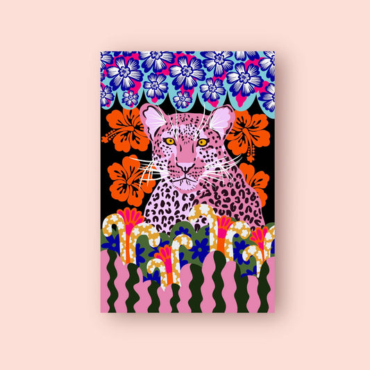 Jazzy Jungle Art Print