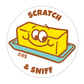 Buttered Popcorn Scratch & Sniff Stickers