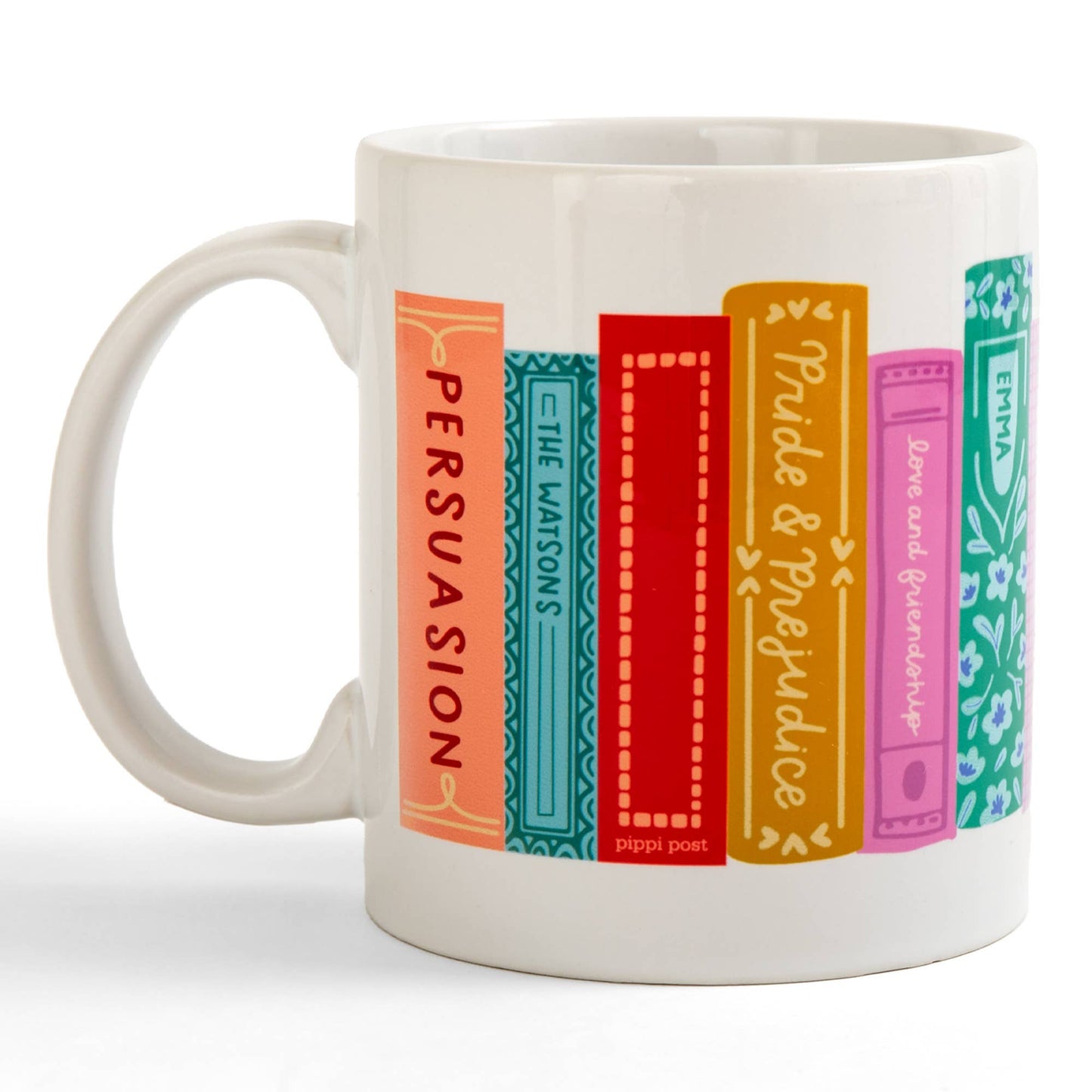 Jane Austen Books Mug