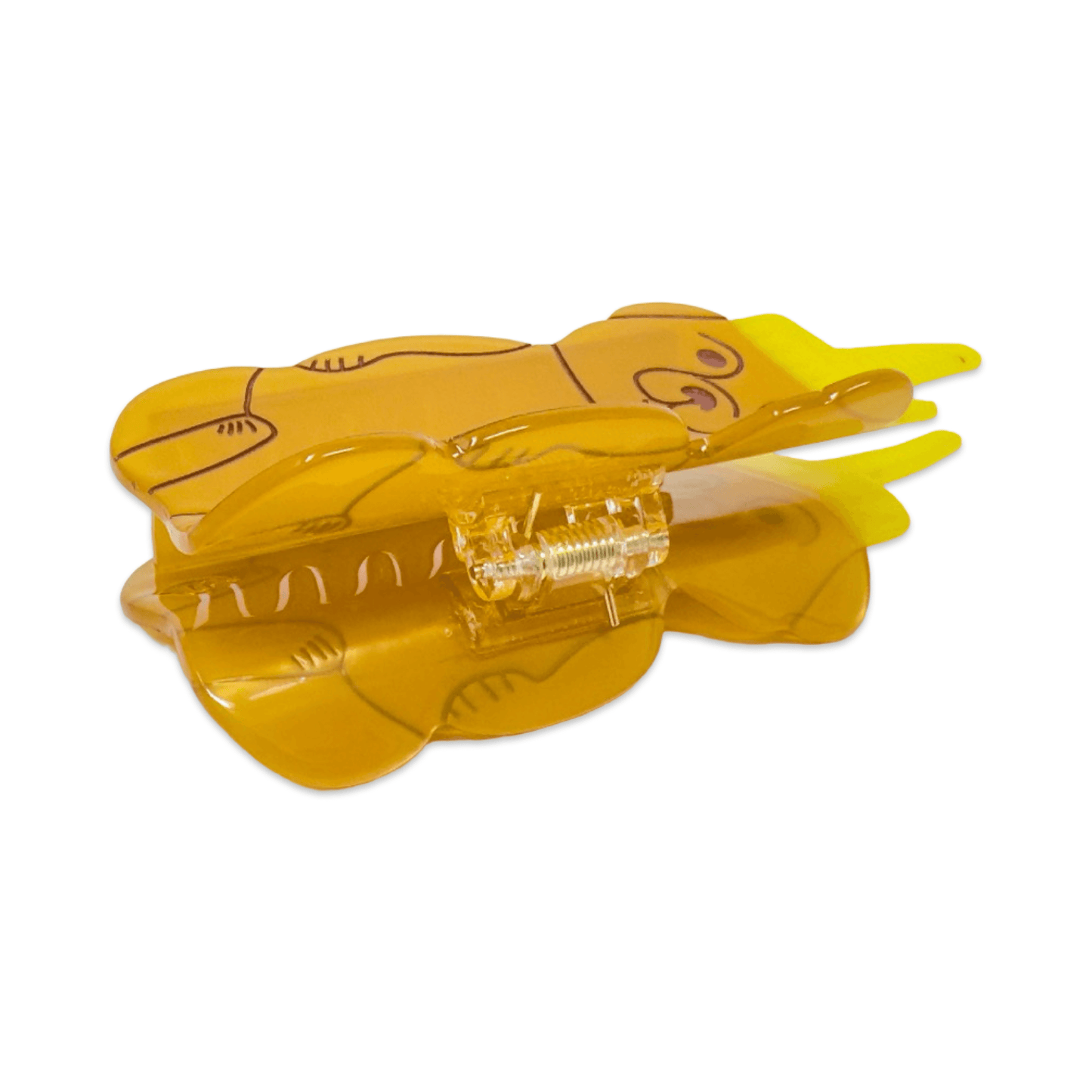 Large Honey Bear Hair Claw Clip