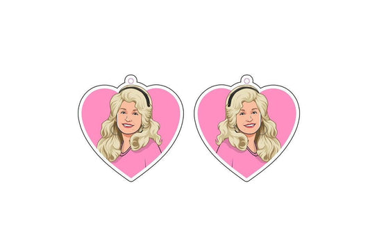 Dolly Inspired Car Air Freshener