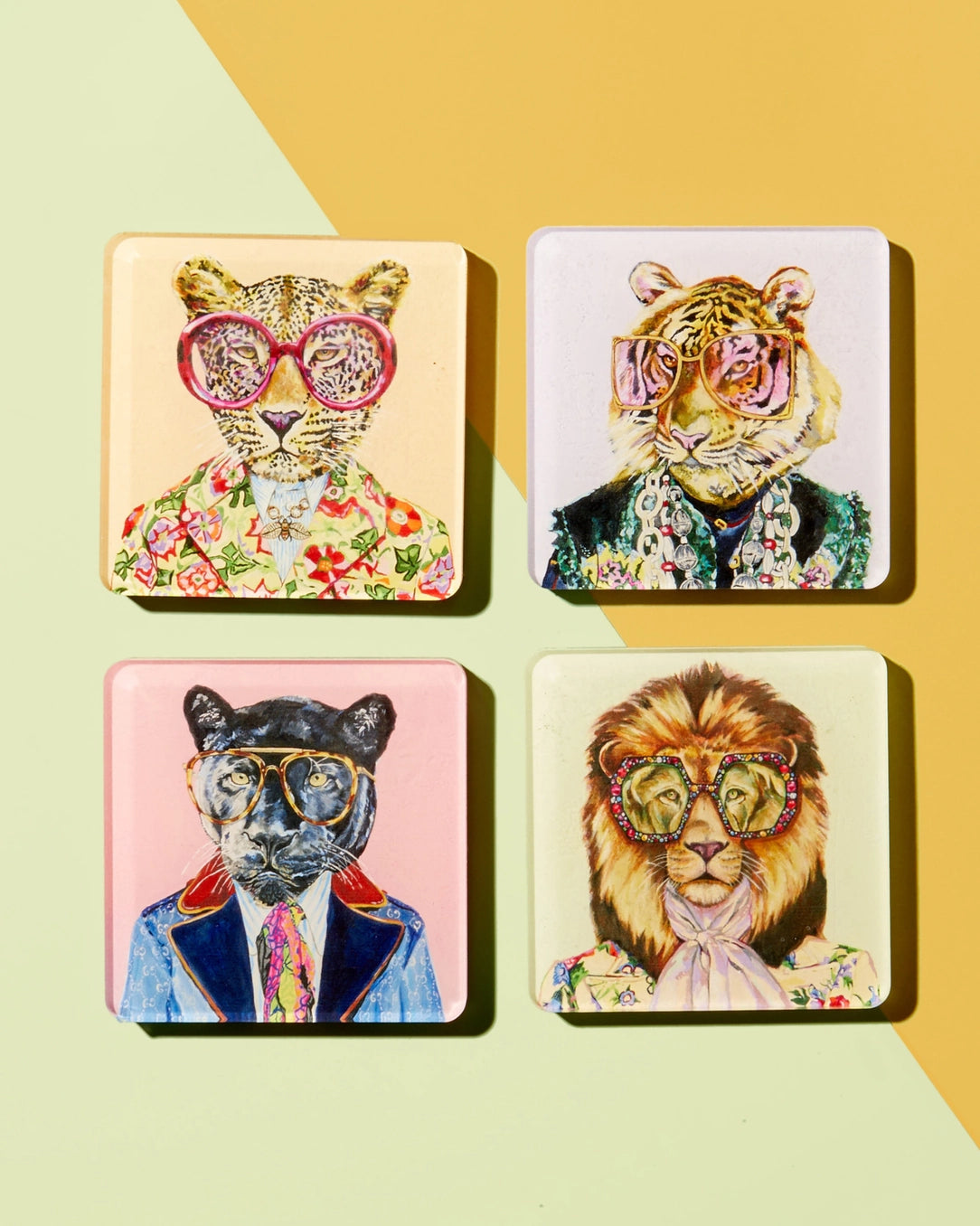 Big Cats Coasters