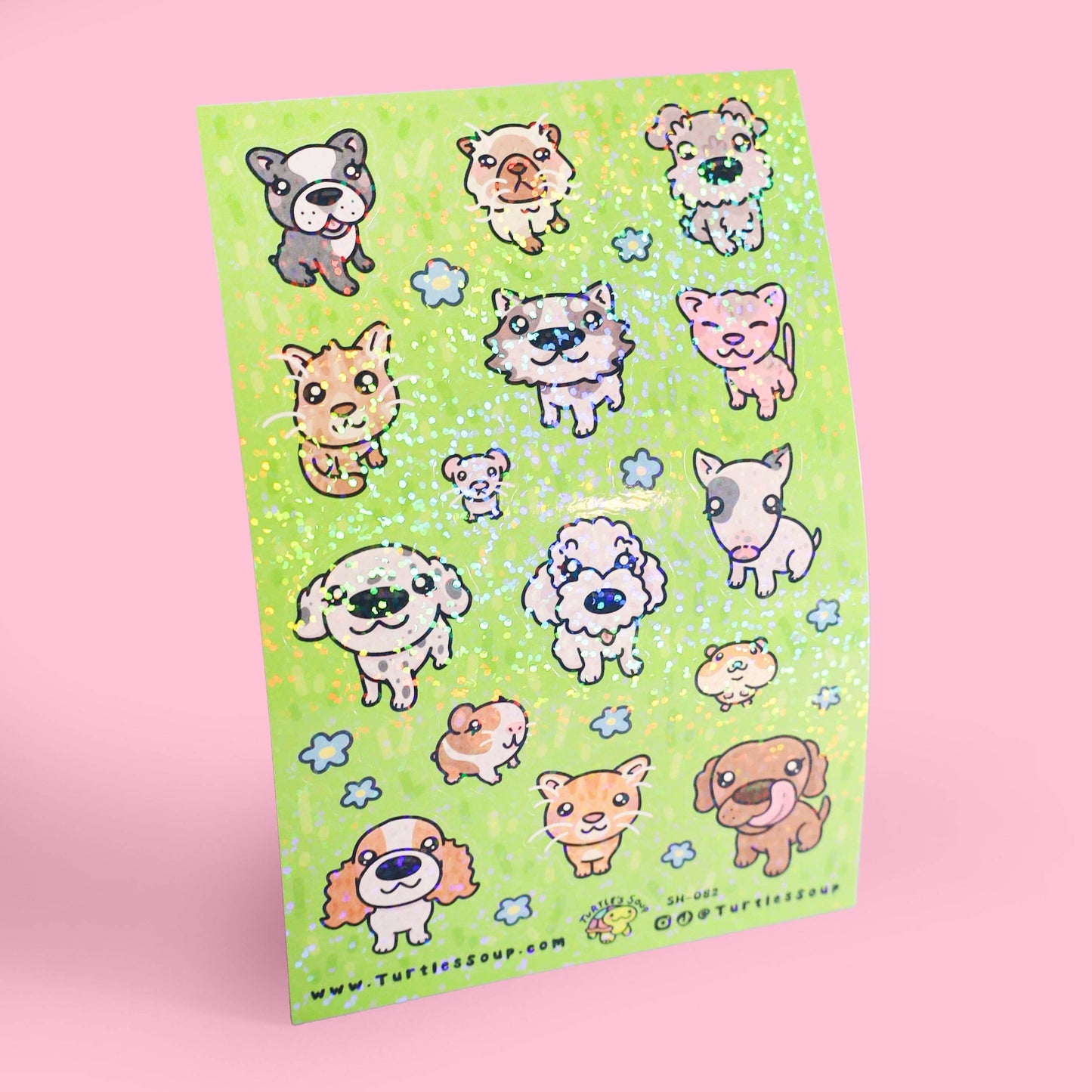 Big Head Animals Sticker Sheets