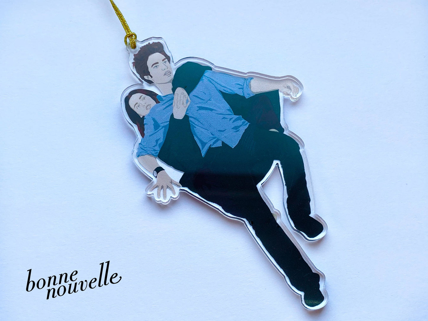 Hold on Tight, Spider Monkey Twilight Ornament