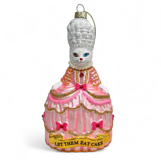 Marie Antoinette Let Them Eat Cake Ornament 