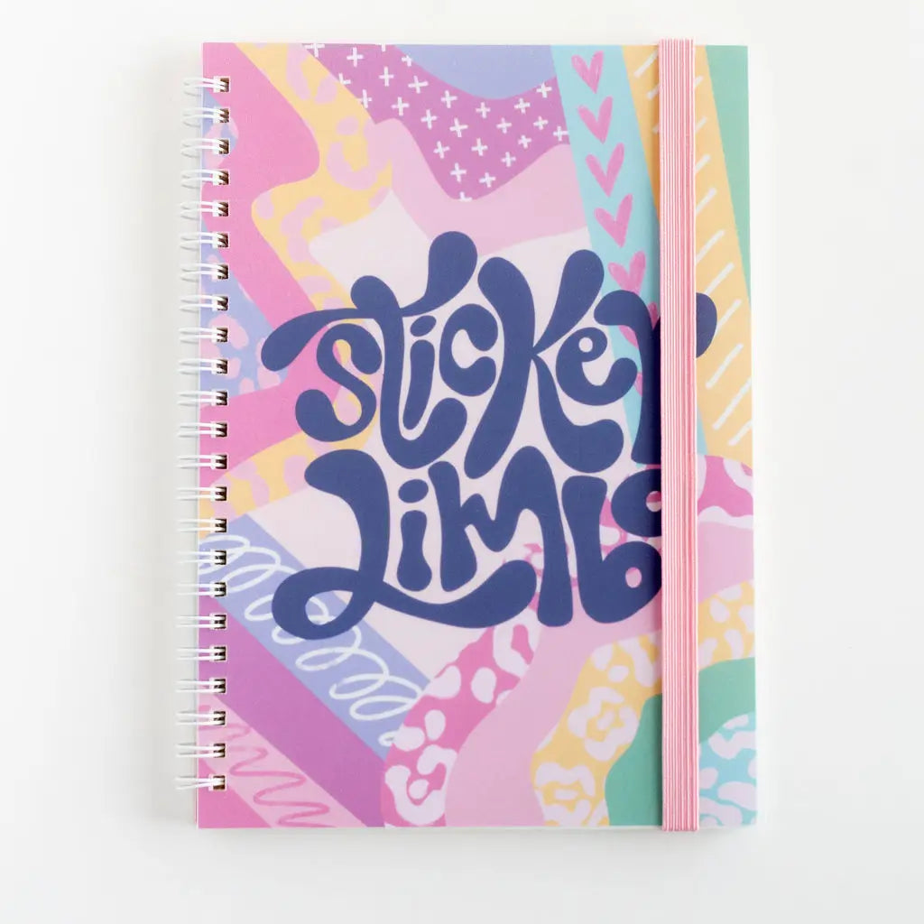 Sticker Limbo Album – Pastel Reusable Sticker Storage