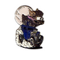 The Bad Moon Cap Pin by Hales Speed Shop x FunkyBrims