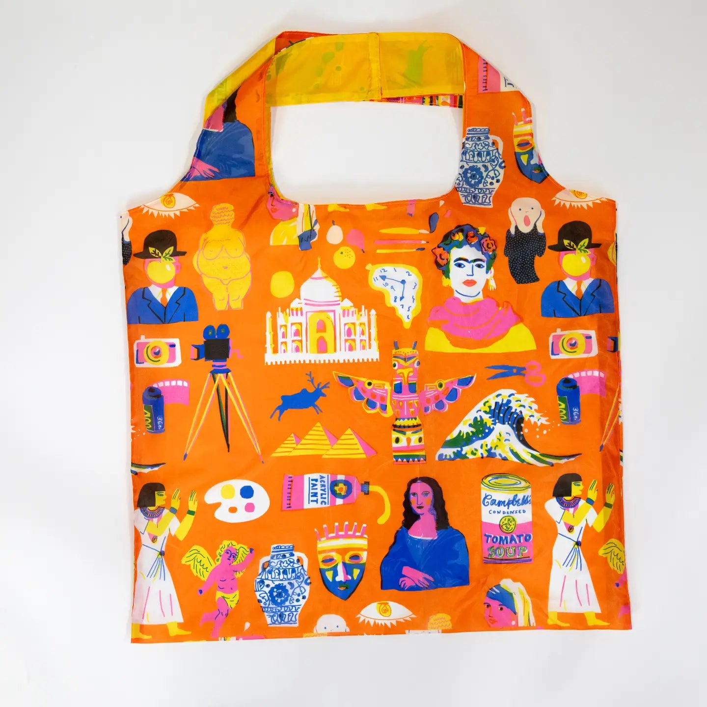 Yellow Owl Art Sacks