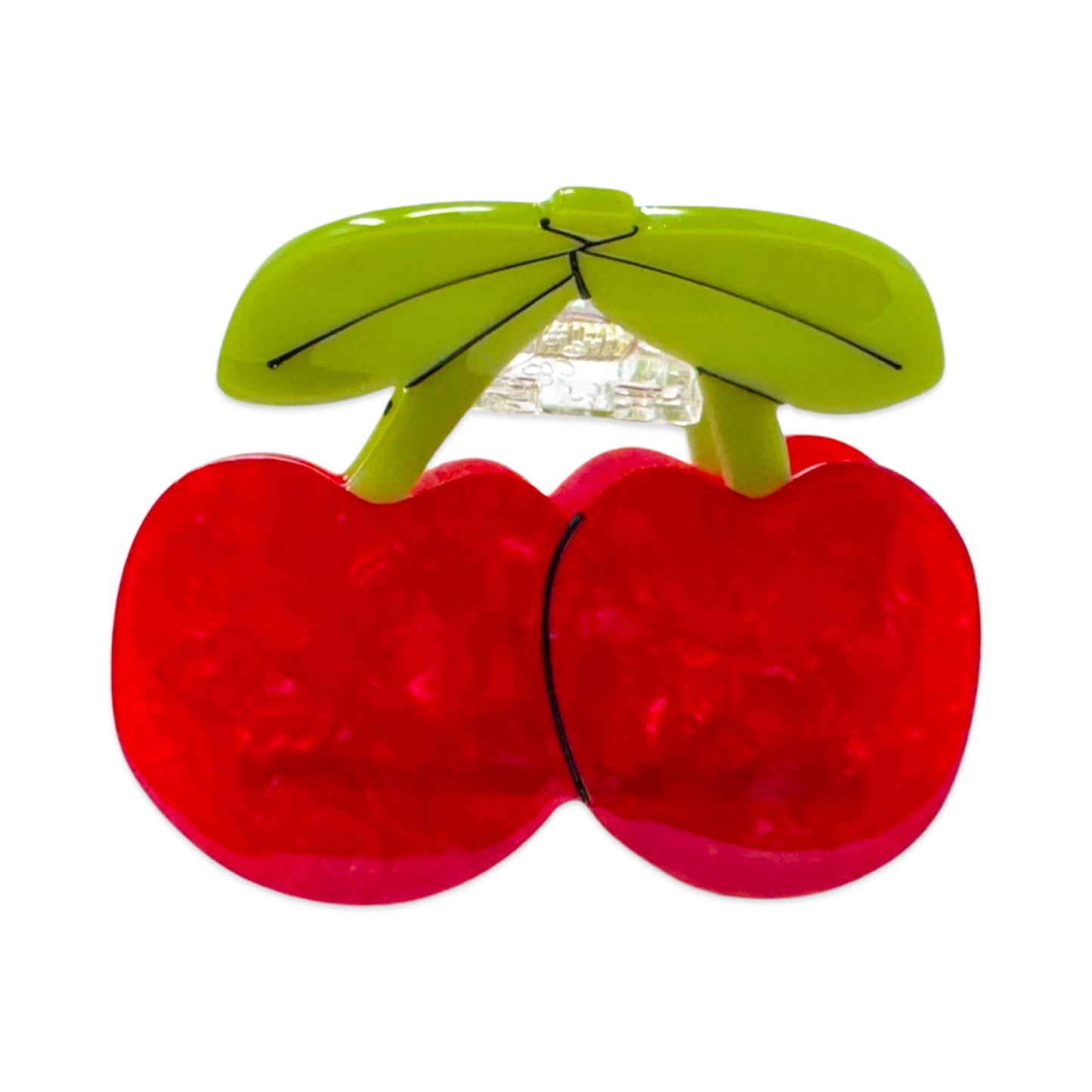 Large Maraschino Cherries Hair Claw Clip