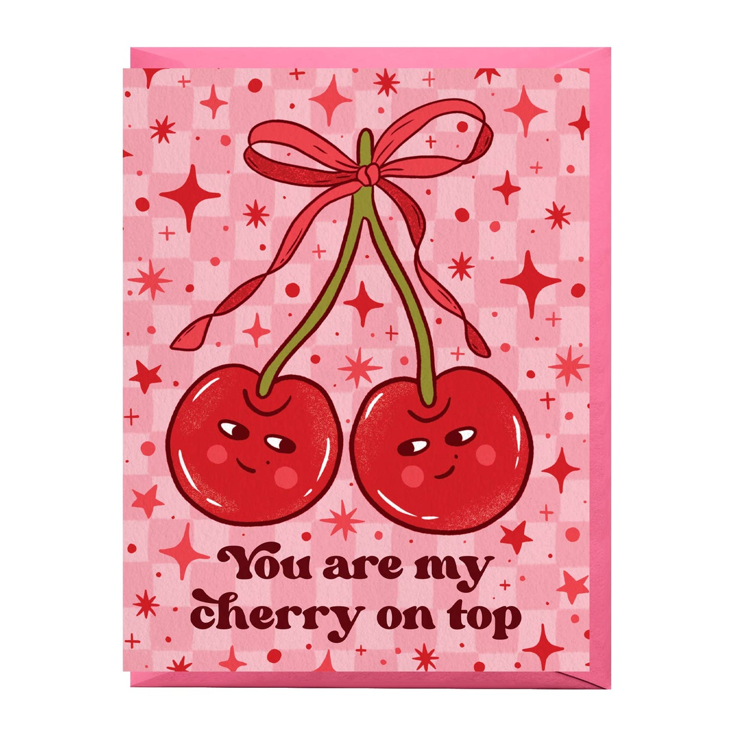 Cherry On Top Love Card