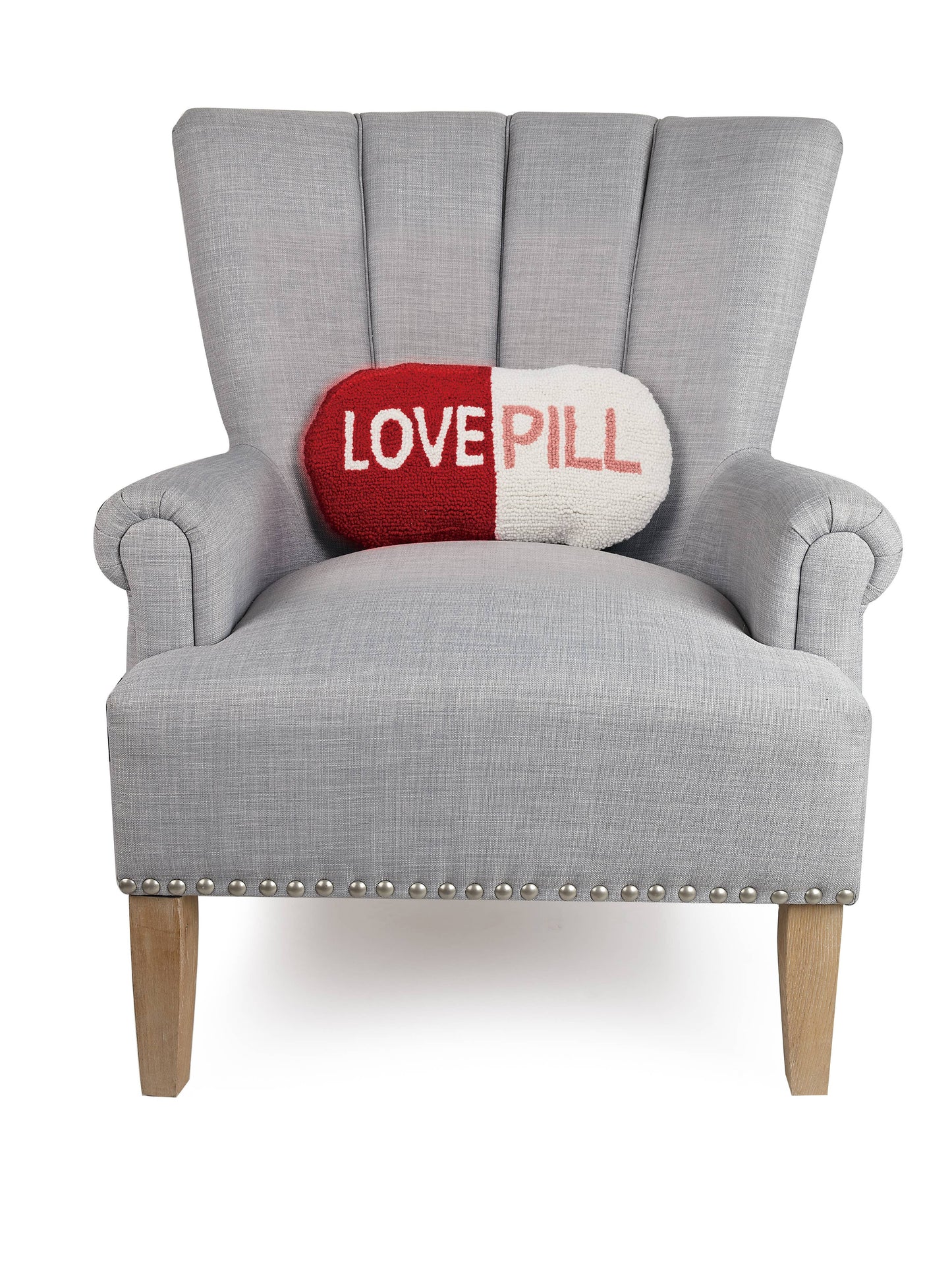 Love Pill Shaped Hook Pillow