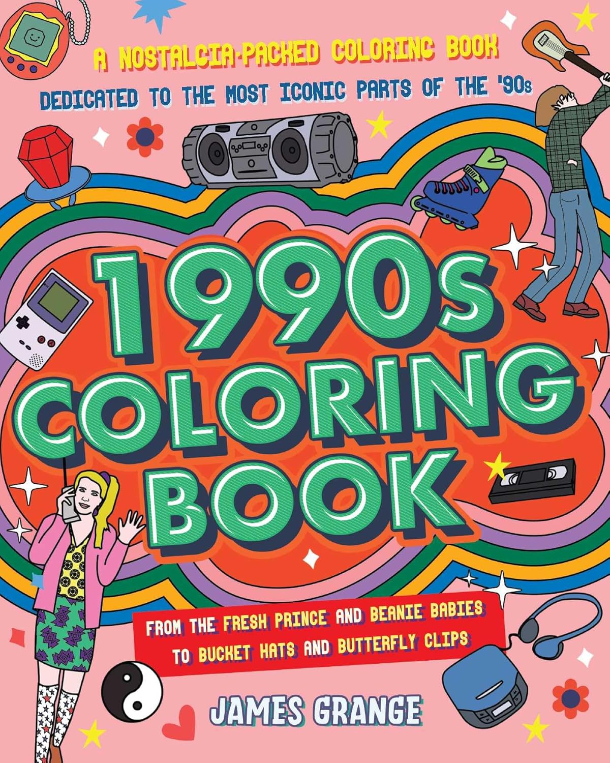 1990s Coloring Book