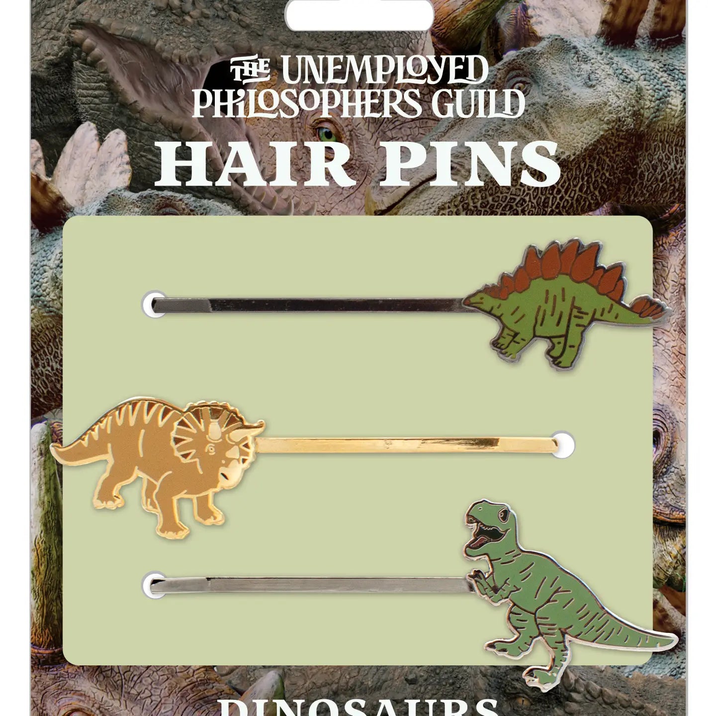 Dinosaur Hair Pins