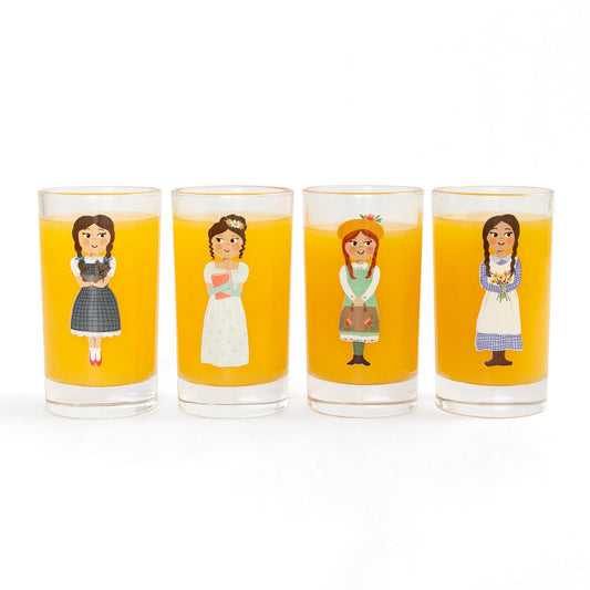 Literature Mini Juice Glasses