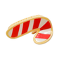 Midi Candy Cane Cookie Hair Claw Clip