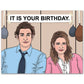 Jim and Pam Birthday Card