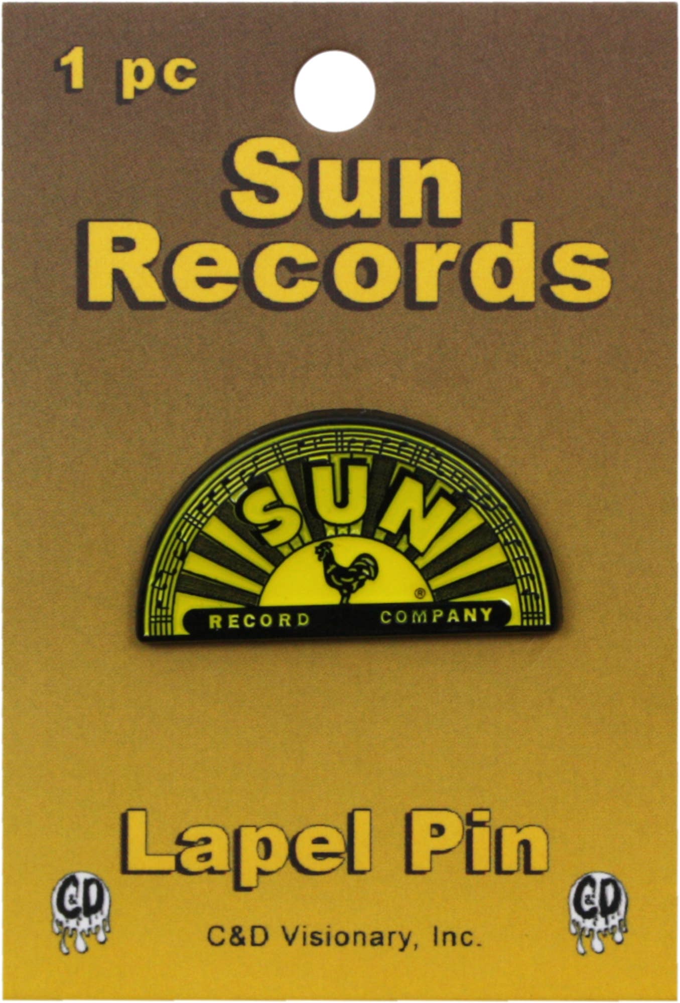 Enamel Pin - Sun Records Logo