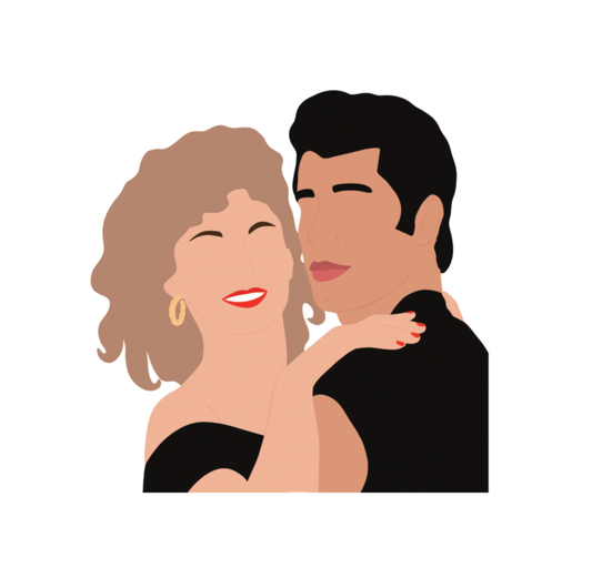 Grease Sticker