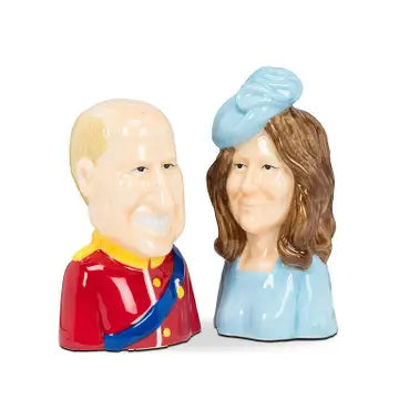 William & Kate Salt & Pepper Shakers