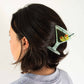 Large Martini Hair Claw Clip