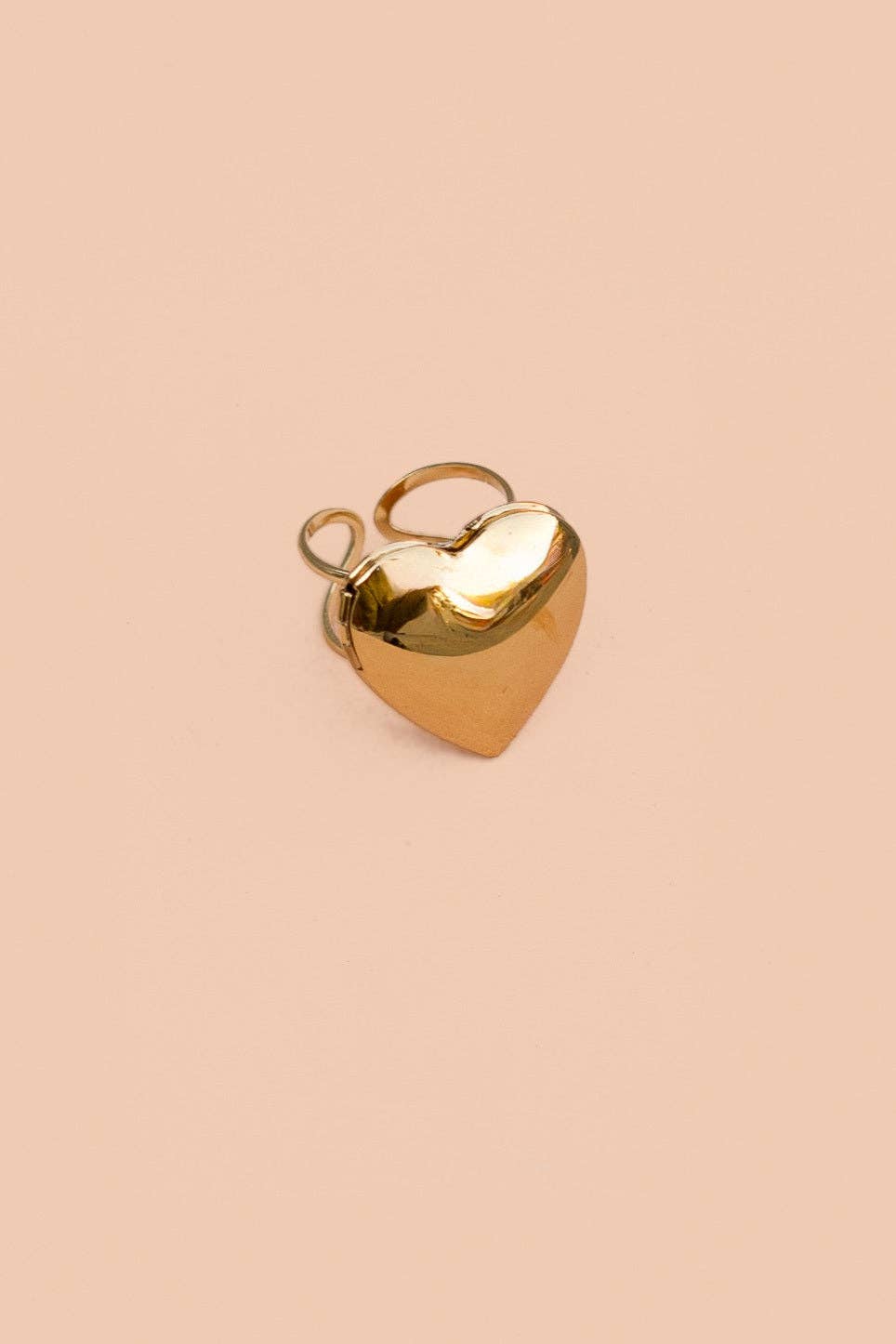 Locket Gold Ring