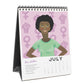 Ladies of Literature 2025 Desk Calendar