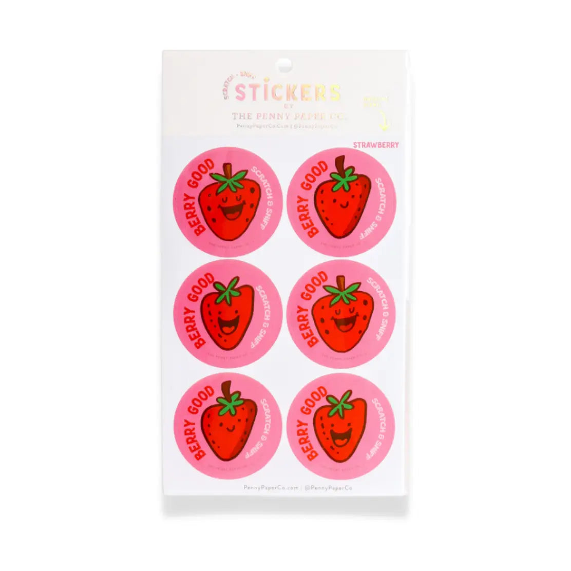 Scratch & Sniff Sticker Sheets