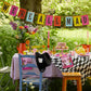 Alice in Wonderland Bright Colored Double Sided Bunting