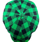 The "Hooligan" - Green Buffalo Plaid Newsboy Cap - Laird Hatters x FunkyBrims