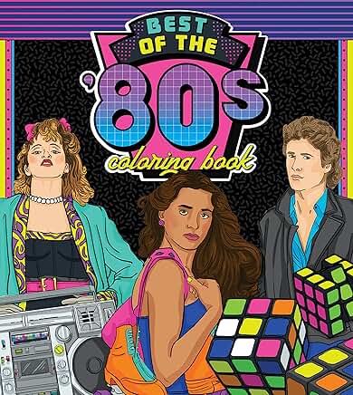 Best of the 80s Coloring Book