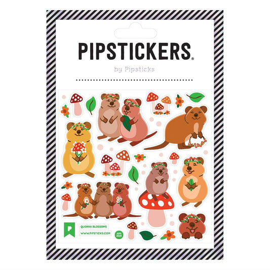 Quokka Blossoms Stickers