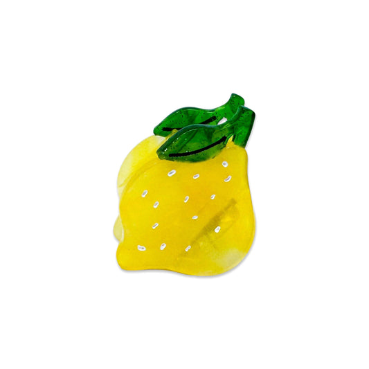 Mini Lemon Hair Claw Clip