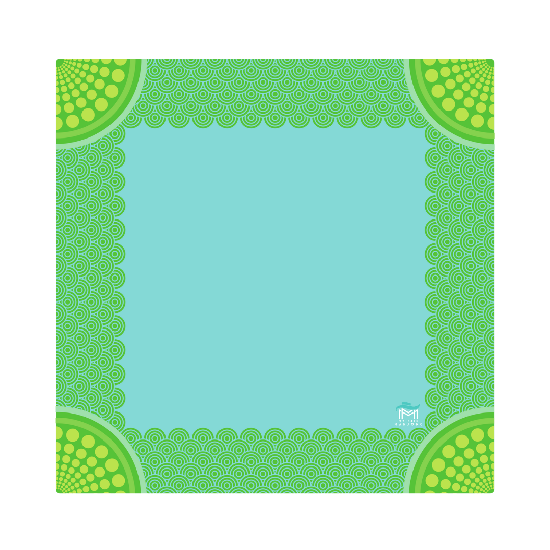 Lemon-Lime Mahjong Mat