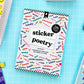 Sticker Poetry Book: Trendy