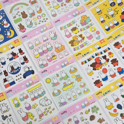 Miffy Deco Stickers Variety Pack