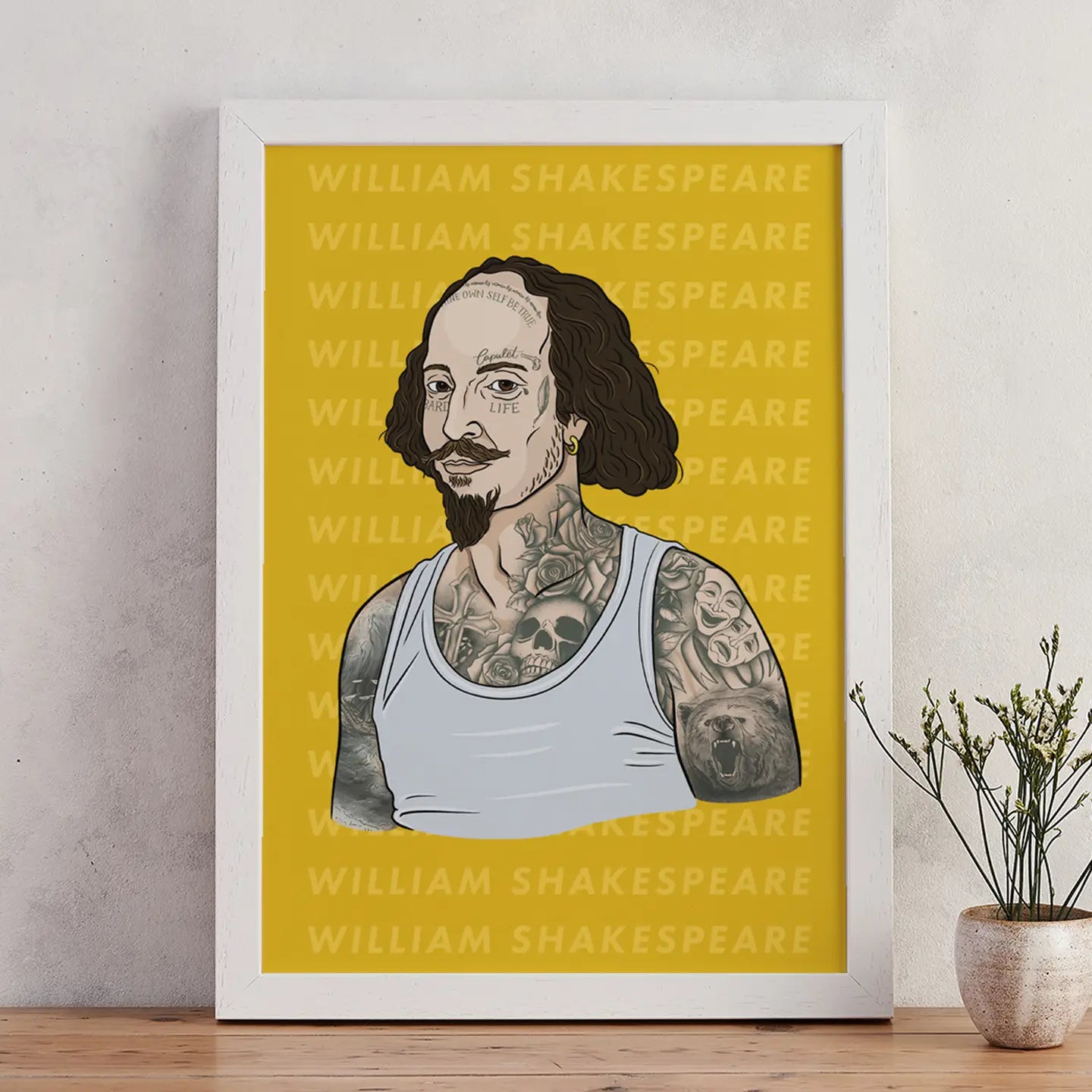 Tattooed Author Prints