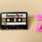 Summer Mix Tape Enamel Pin