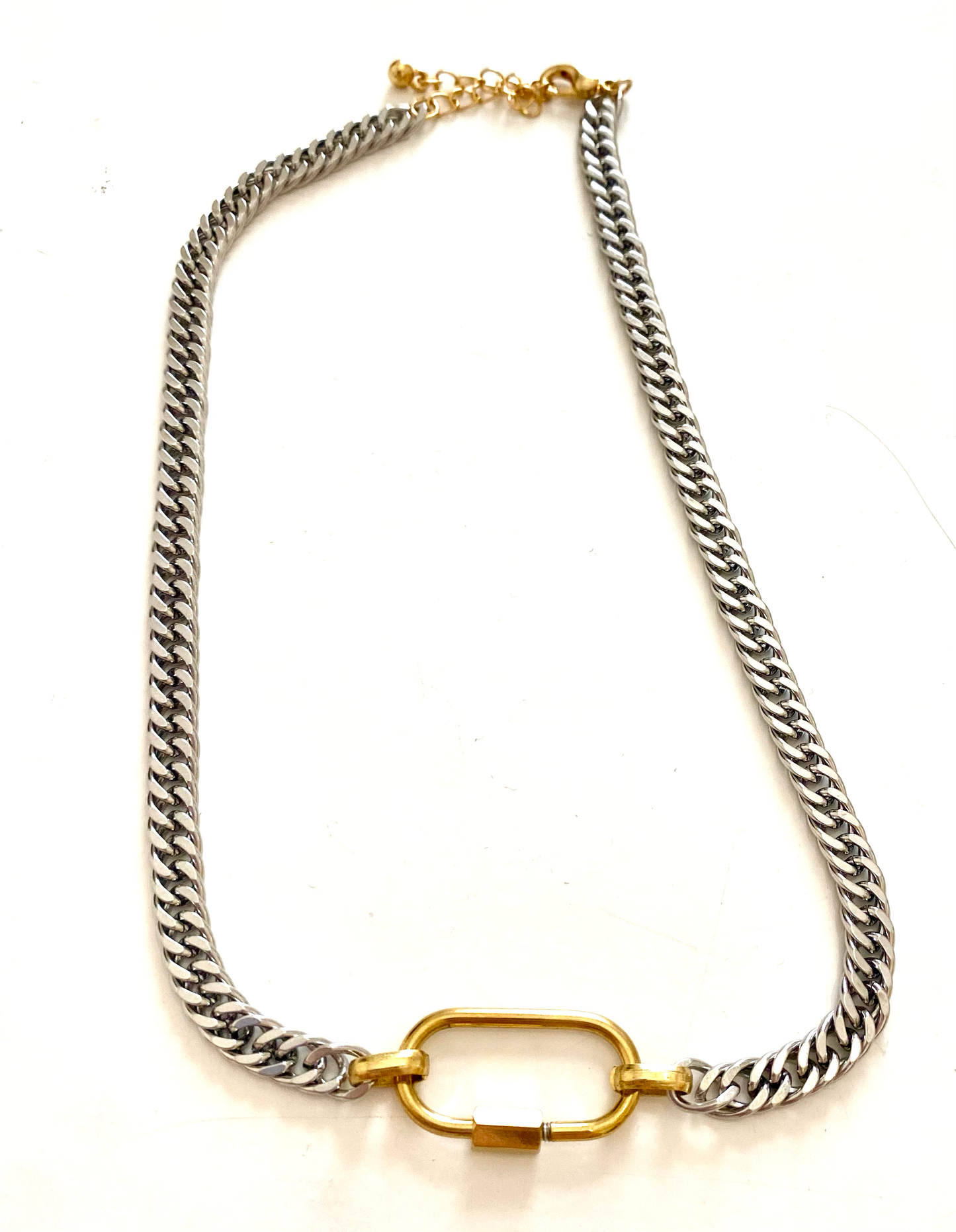 Carabiner Charm Amulet Necklace